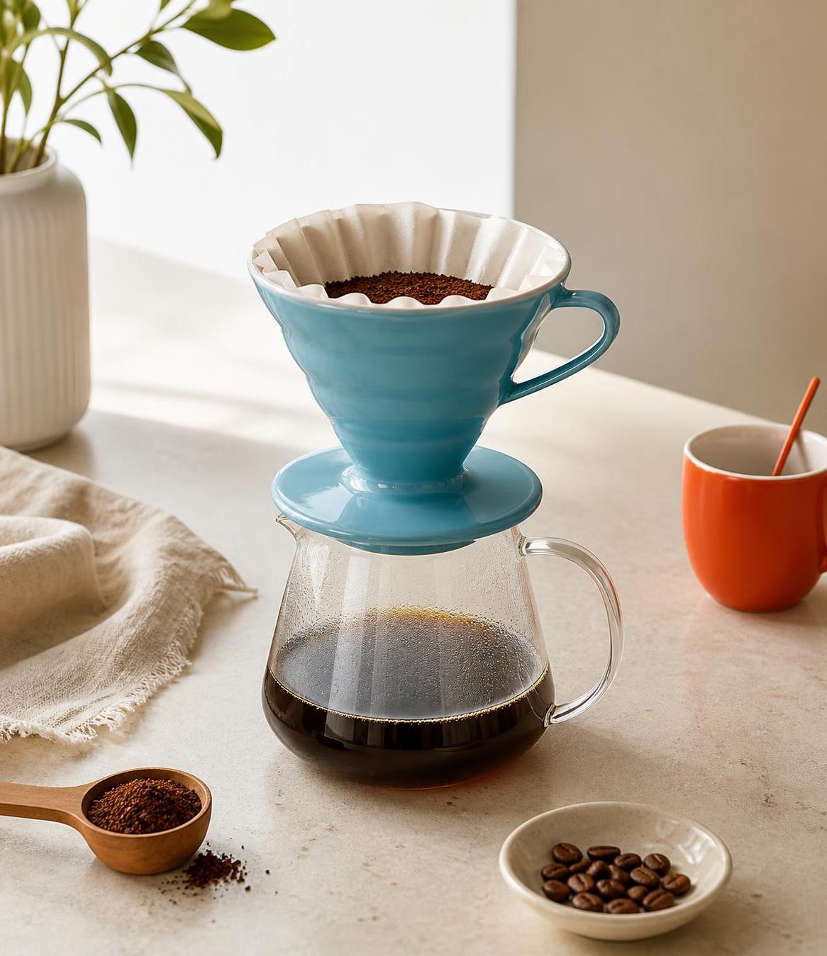 Ceramic coffee dripper